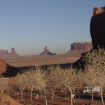 Blick vom Campground